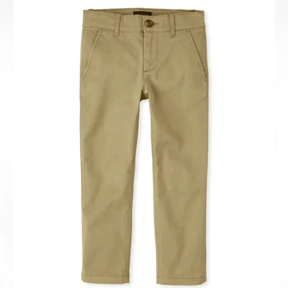 Place Other - Boys Uniform Stretch Skinny Chino Pants - Flax